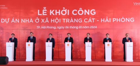 Vinhomes khởi công dự án nhà ở xã hội cho gần 10.000 người thu nhập thấp