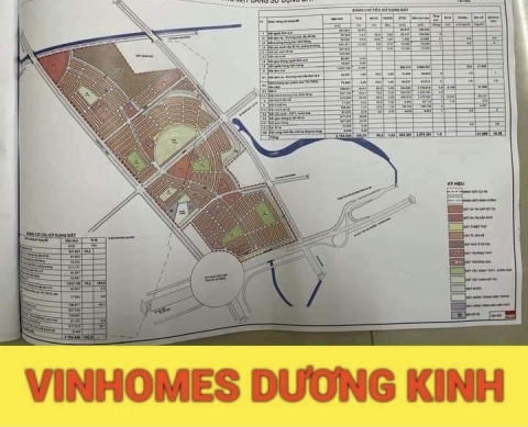Thông tin Dự án Vinhomes dương Kinh kiến thụy -Vị trí dự án và quy hoạch