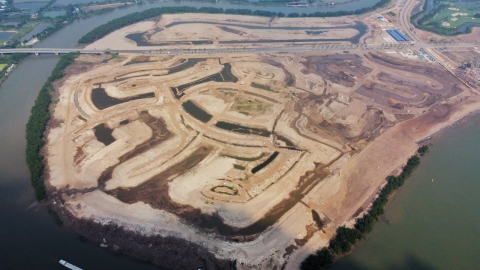 Cập nhật Tiến độ xây dựng dự án Vinhomes Royal Island đảo vũ yên